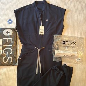FIGS jumpsuit XS Dark Harbor/color joggers